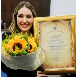 Câmara de Campo Largo concede título de Cidadã Honorária à Amanda Meirelles, campeã do BBB 2023